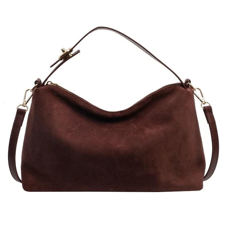 2024 Advanced Retro Women's Shoulder Bag – Textured Frosted Large Capacity Crossbody