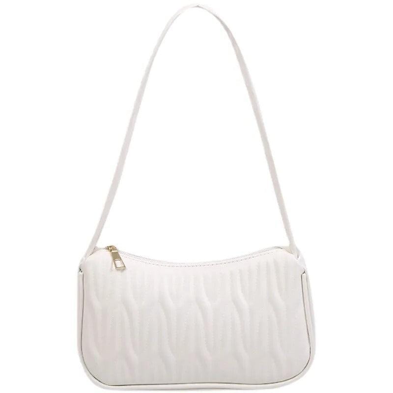 Fashion PU Leather Handbag for Women | Casual Solid Messenger Shoulder Bag, Luxury