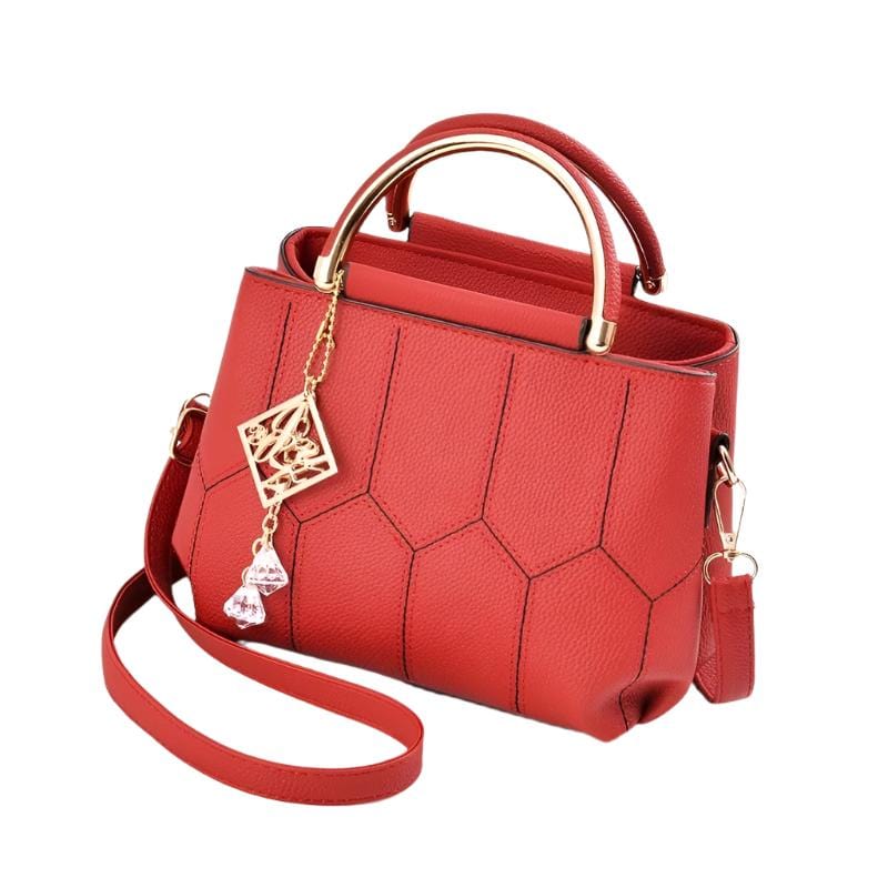 LuxeChic Designer Women’s Crossbody Bag – High-Quality PU Leather Shoulder Handbag for Fashionable Ladies