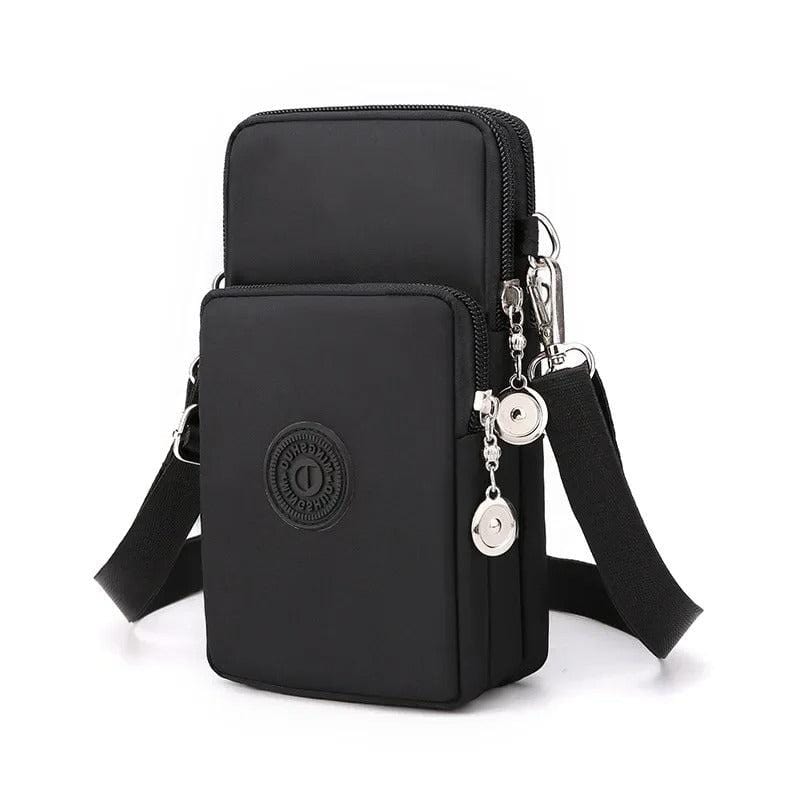 Nylon Crossbody Cell Phone Bag for Women – Small Wallet & Travel Purse