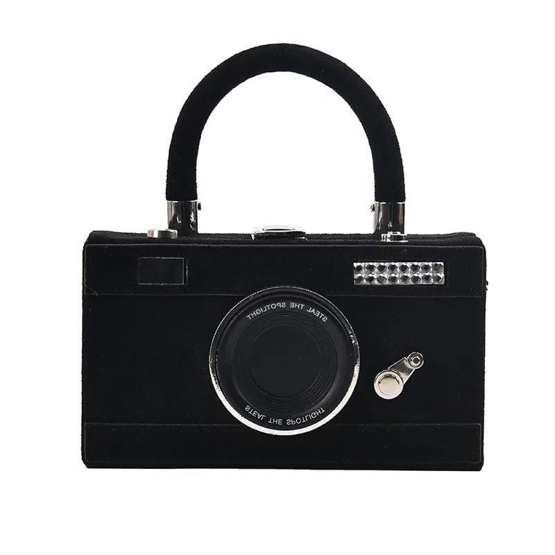 SnapChic 2023 Personalized Camera Shape Clutch – Mini Crossbody Shoulder Bag for Women