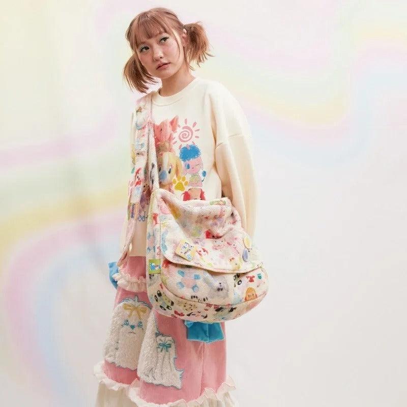 SweetFleece™ Y2K Girls Shoulder Bag – 2023 Korean Fashion Crossbody Handbag for Women & Teens
SweetFleece™ Y2K Girls Shoulder Bag – 2023 Korean Fashion Crossbody Handbag for Women & Teens