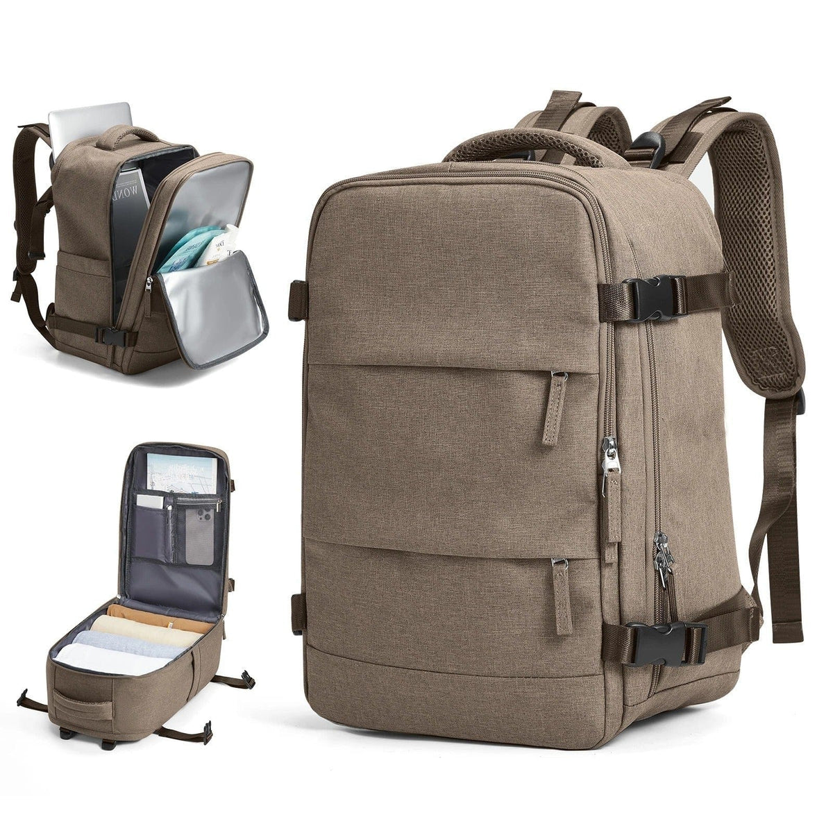 Travel Backpack for Ryanair | 40x20x25 Cabin Bag for Women & Men, Leisure School Laptop