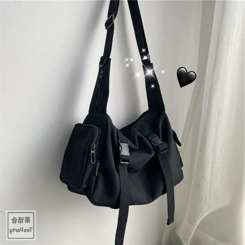 UrbanCarry™ Canvas Crossbody Bag – Large Capacity Casual Shoulder & Messenger Bag