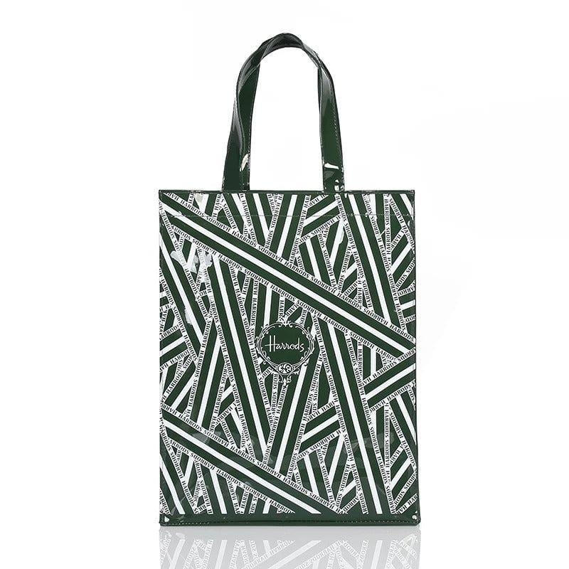  Vintage Painting PVC Waterproof Shopping Bag – Aesthetic Women’s Shopper Tote